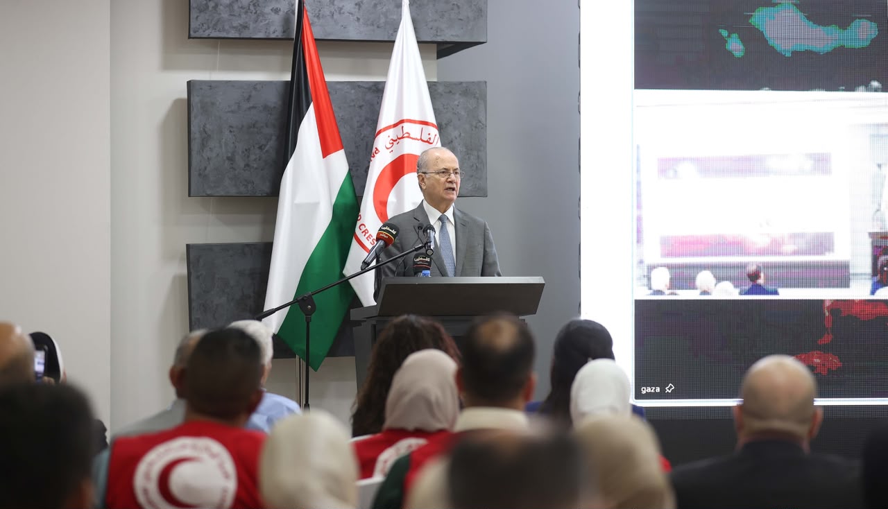 Sous le patronage du Premier ministre, le Croissant-Rouge palestinien inaugure un hôpital de campagne dans le nord de Gaza