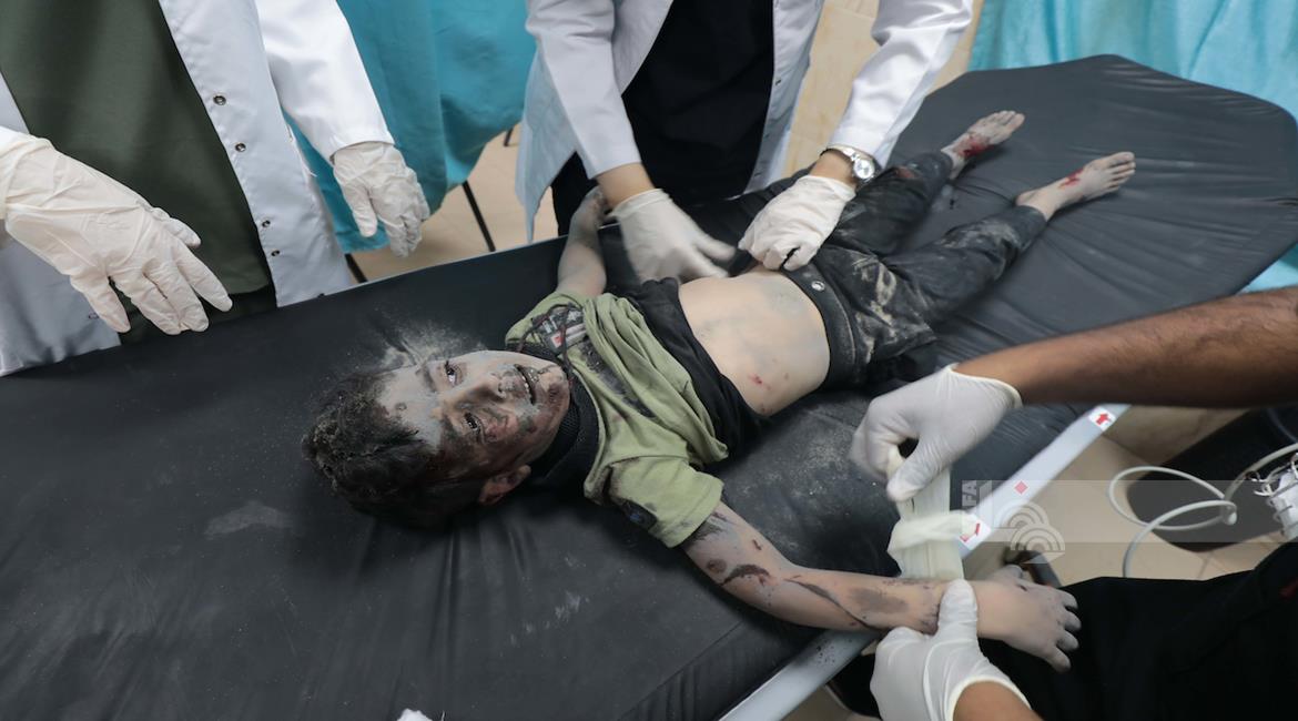 Gaza : cinq enfants martyrisés lors de frappes israéliennes 