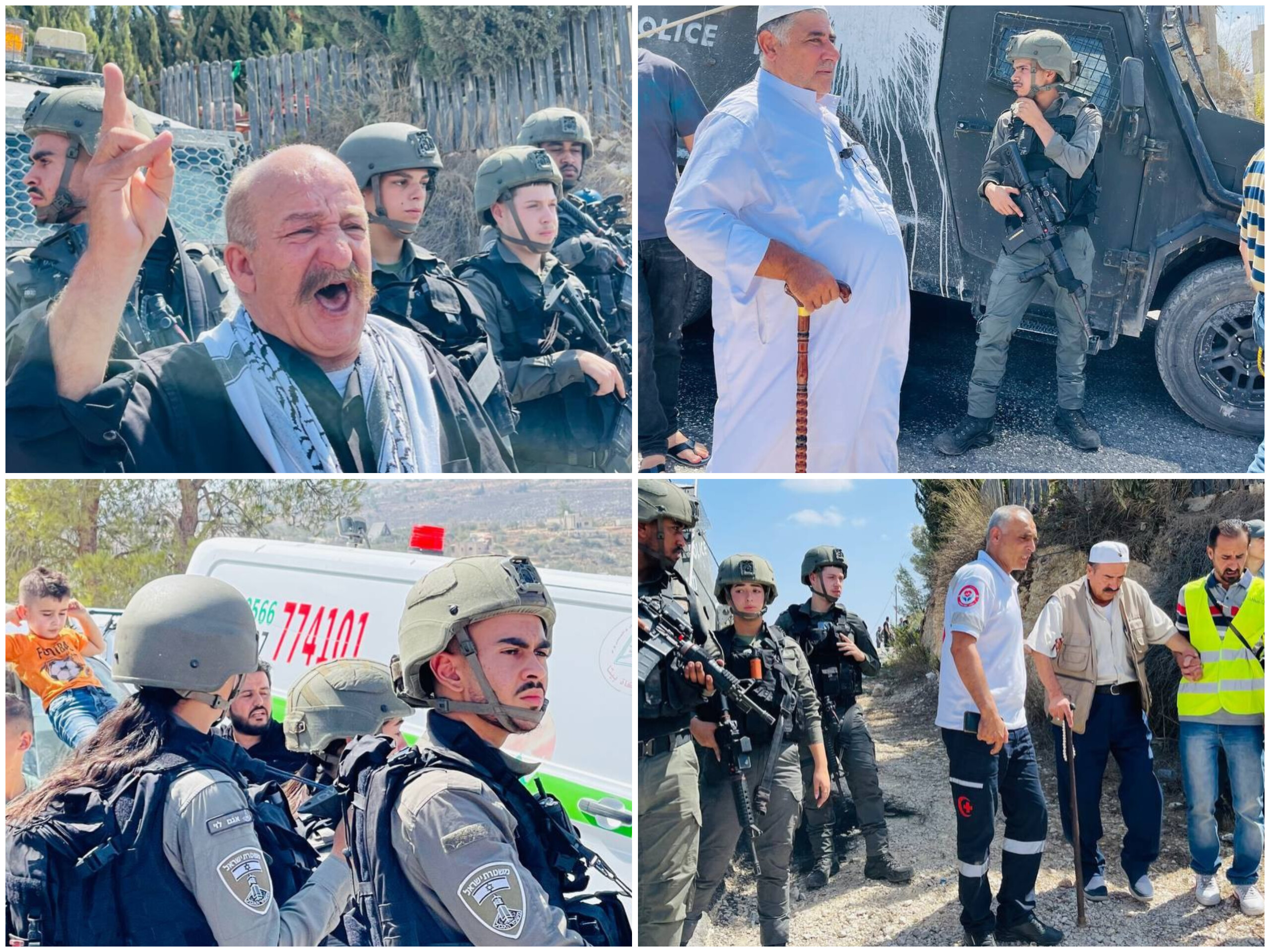 L'armée d'occupation interdit des Palestiniens de prier près du mont Sabih à Beita