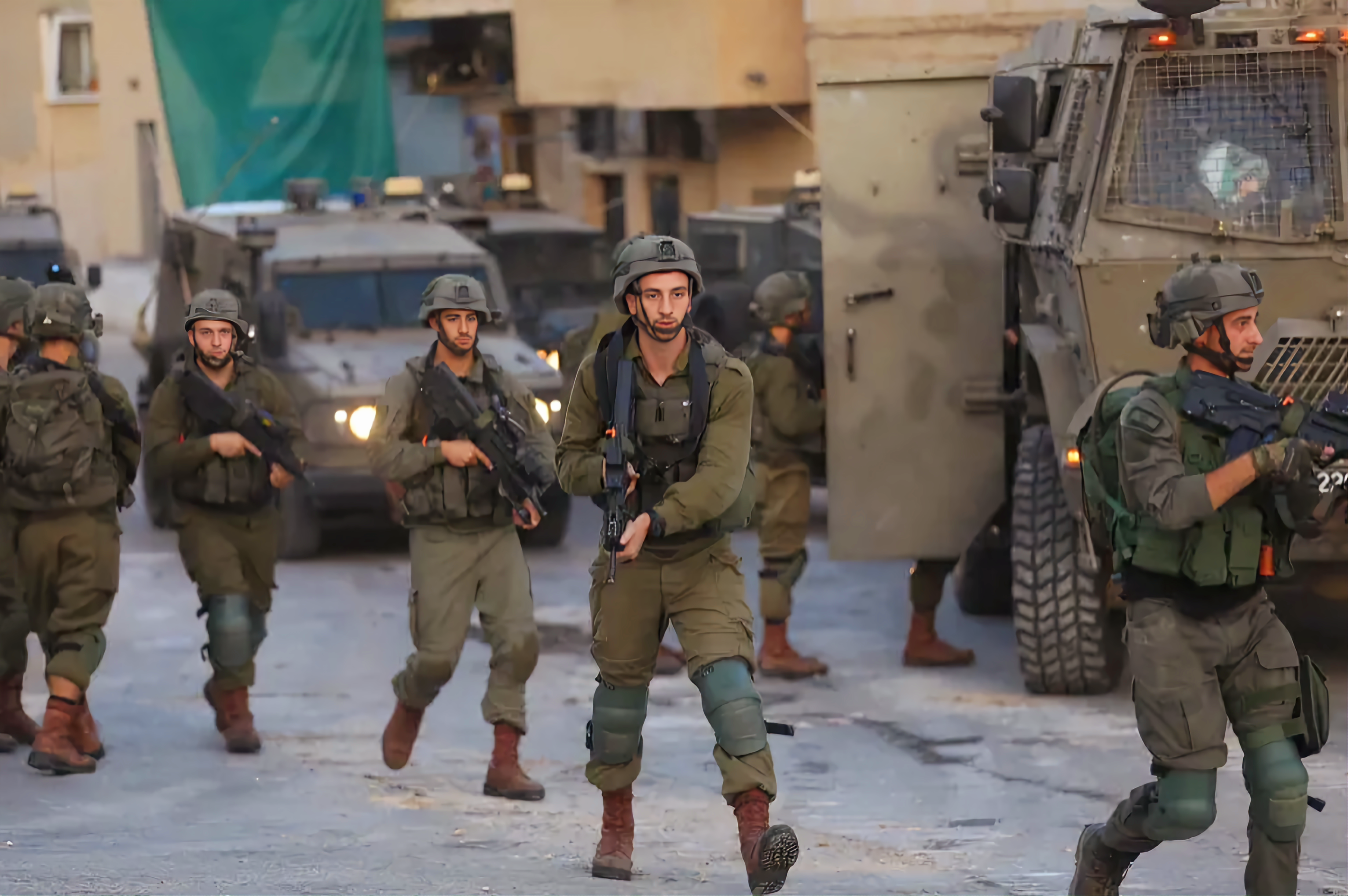 Les forces d'occupation prennent d'assaut une ville au nord de la Cisjordanie