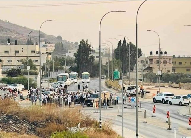 Pour la troisième semaine, l'occupation poursuit son siège de Naplouse