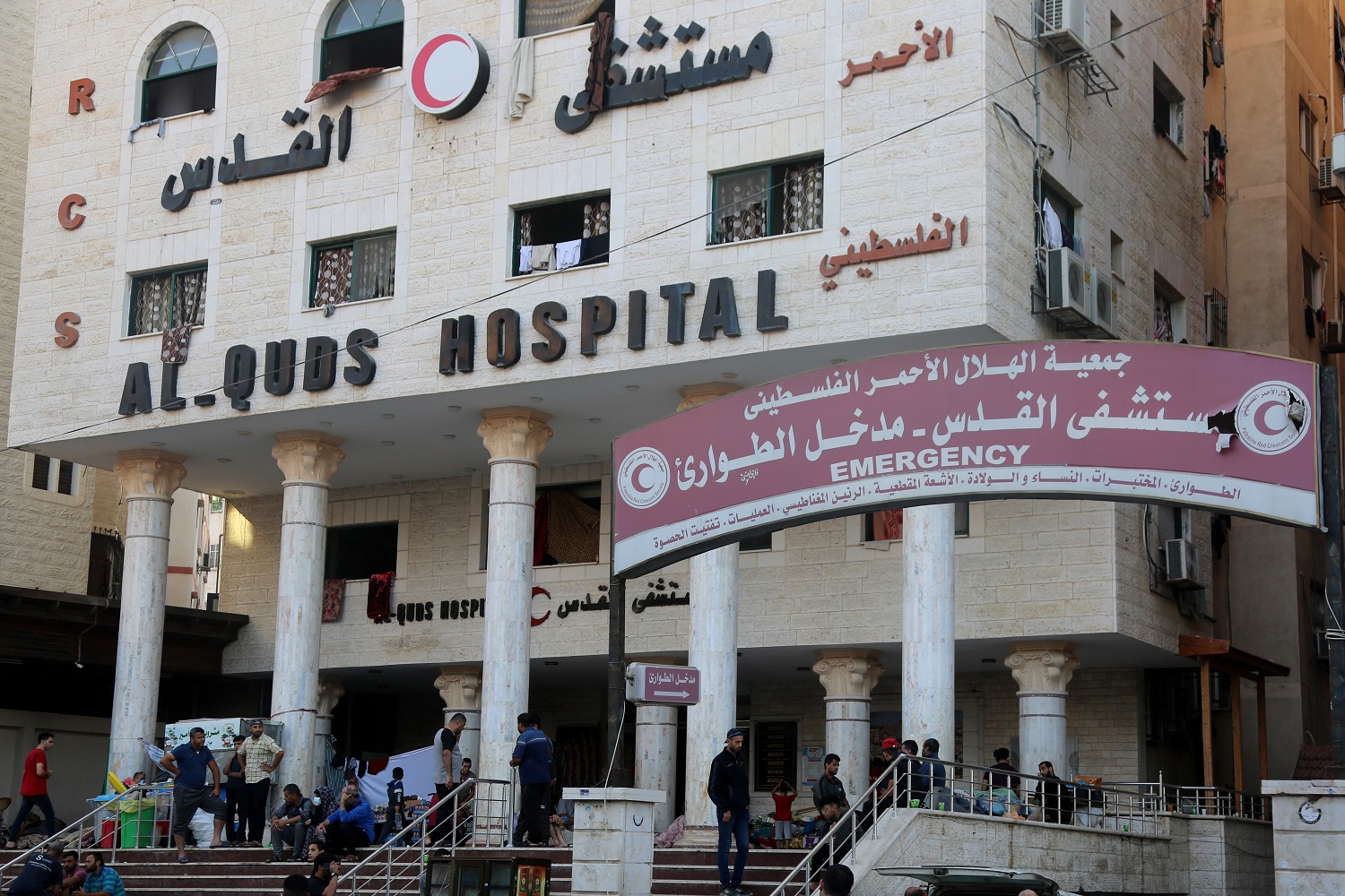 Croissant-Rouge : l'hôpital Al-Quds cessera de fonctionner dans 3 heures