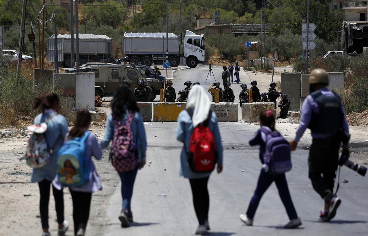 Un élève palestinien blessé par les tirs des forces israéliennes à Bethléem