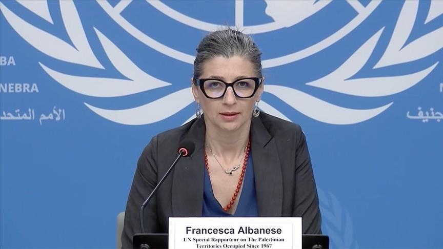 Albanese : Israël commet un génocide contre les Palestiniens avec des armes américaines et européennes