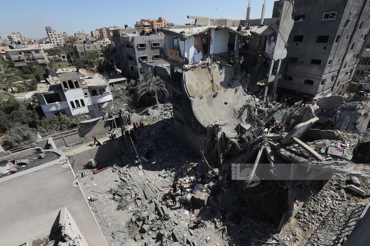 Martyrs et blessés dans le centre de la bande de Gaza lors des bombardements d'occupation dans le centre de la bande de Gaza et dans diverses zones de Rafah