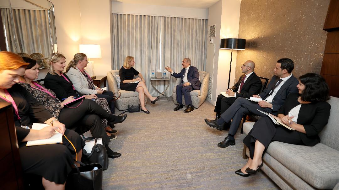 Shtayyeh rencontre son homologue norvégien