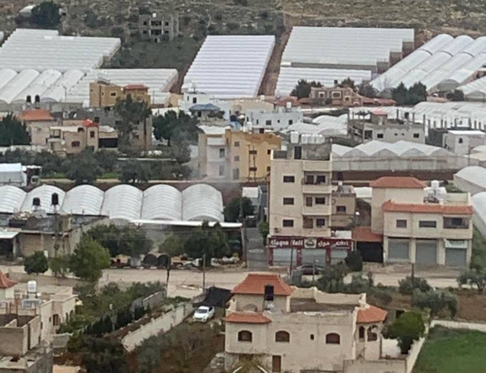 L'armée d'occupation bombarde une zone à Tammoun, sans faire de blessés