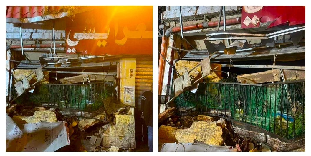 L'armée israélienne démolit un magasin dans le camp de réfugiés de Balata à Naplouse