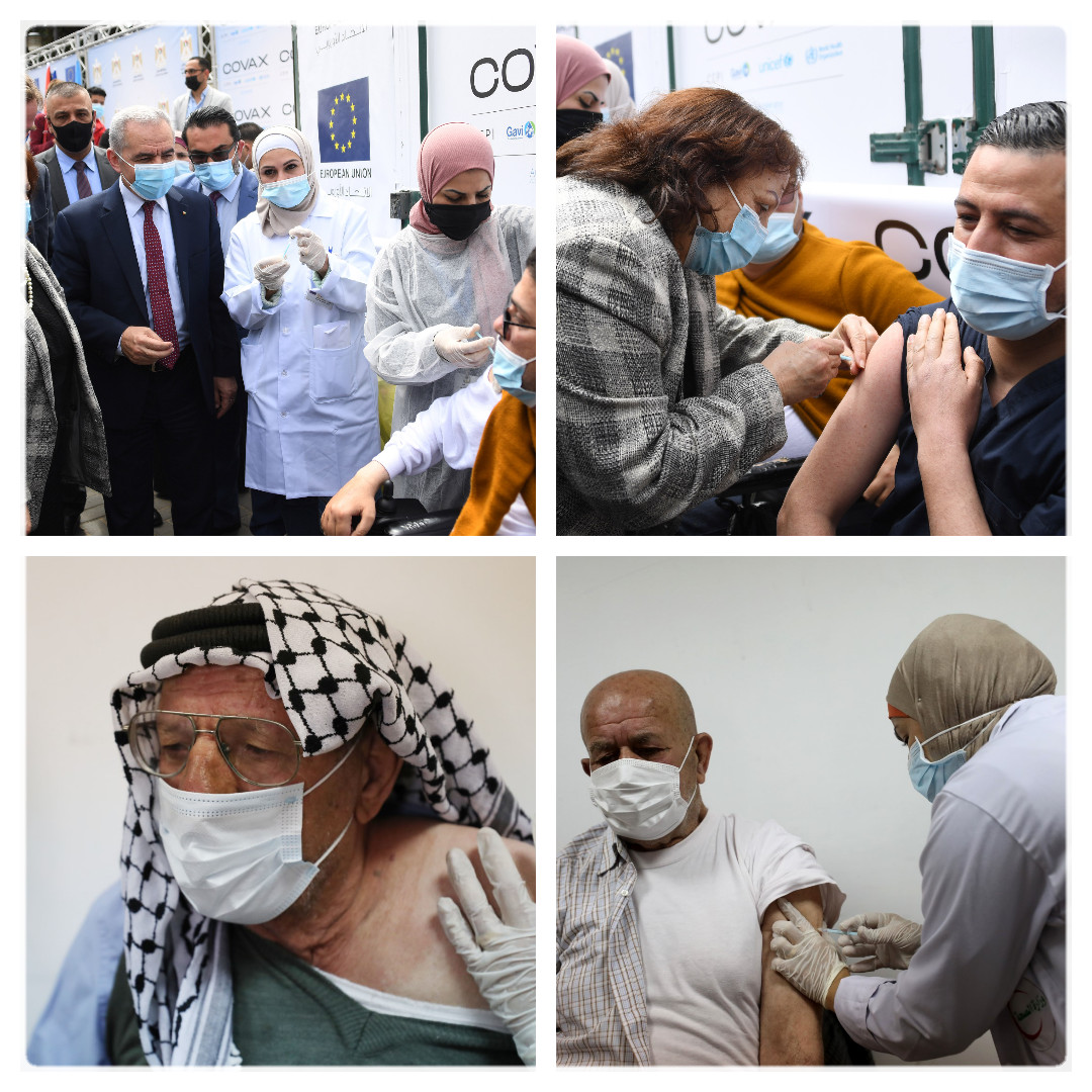 La Palestine lance une campagne de vaccination de masse contre le coronavirus