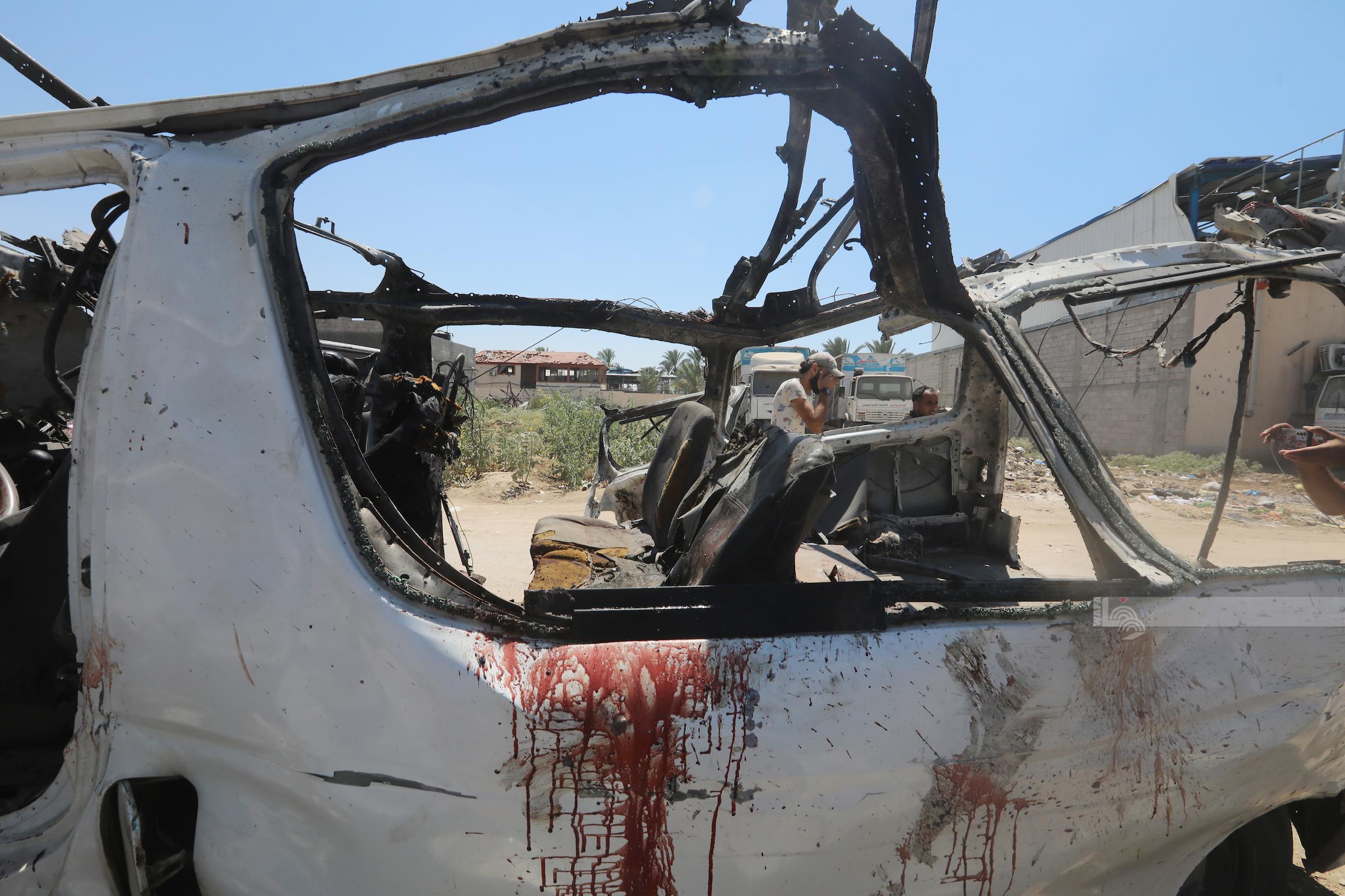 Cinq Palestiniens tués dans un bombardement israélien visant un véhicule et des citoyens à Gaza
