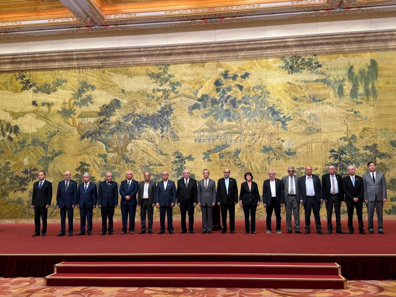 À l'invitation de la Chine : les factions conviennent d'unifier la position palestinienne dans le cadre de l'OLP, de mettre fin à la division et de promouvoir l'unité