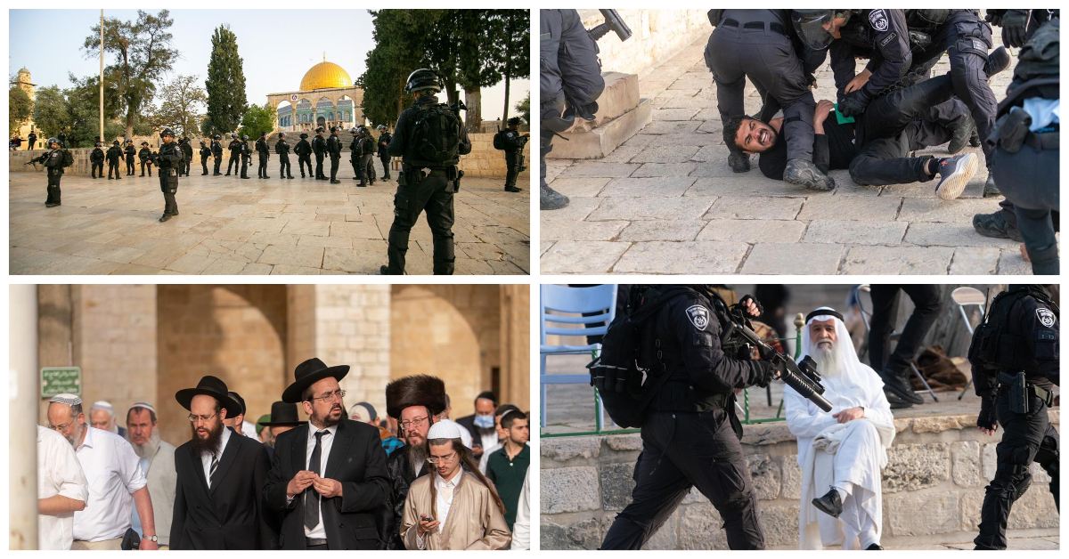 L'occupation provoque des dizaines de blessés dans la Mosquée Al-Aqsa  