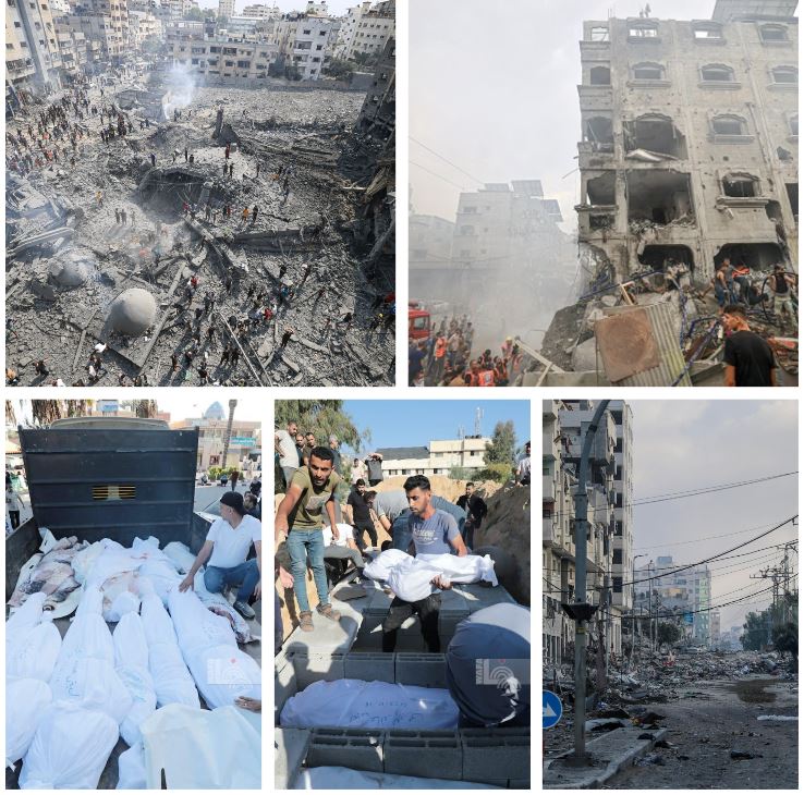 Gaza : le bilan des martyrs s’alourdit à 5795 et 18 000 blessés lors d’agression israélienne en cours 