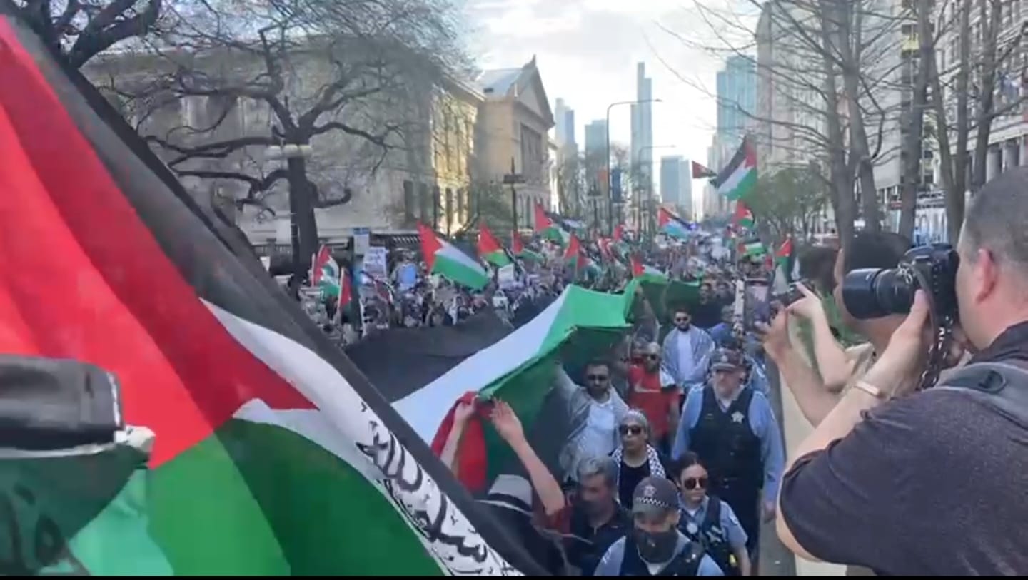 Manifestations massives dans plusieurs villes américaines en solidarité avec Jérusalem