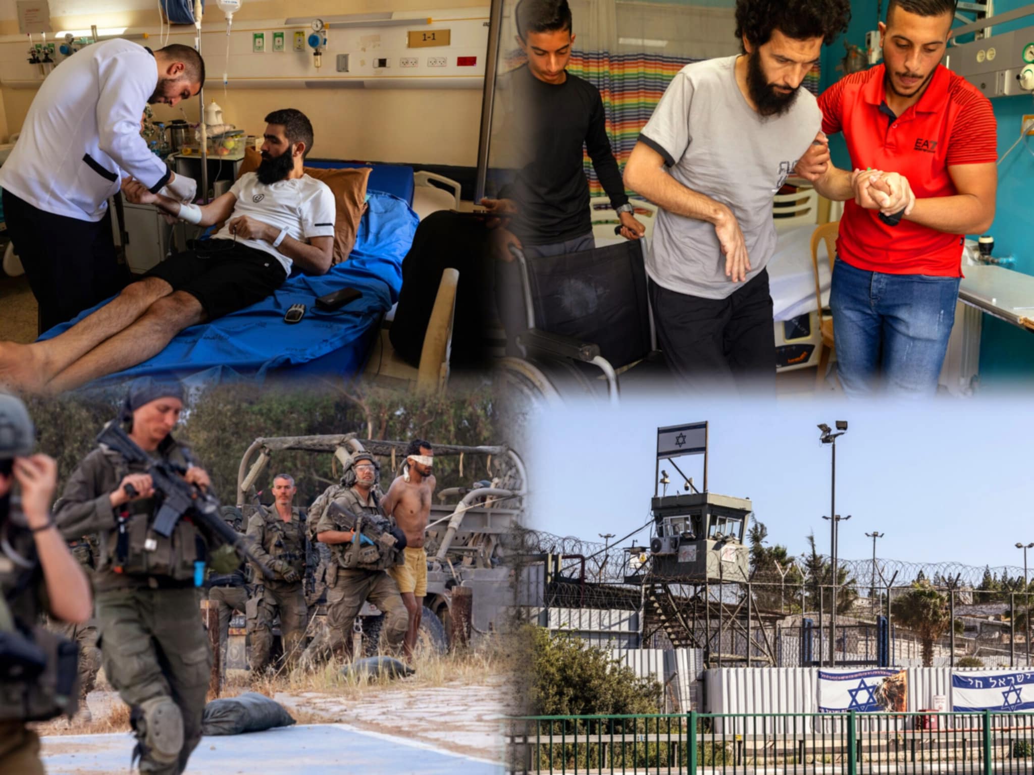 Des images de détenus palestiniens maltraités illustrent une politique de torture, selon le Club des prisonniers