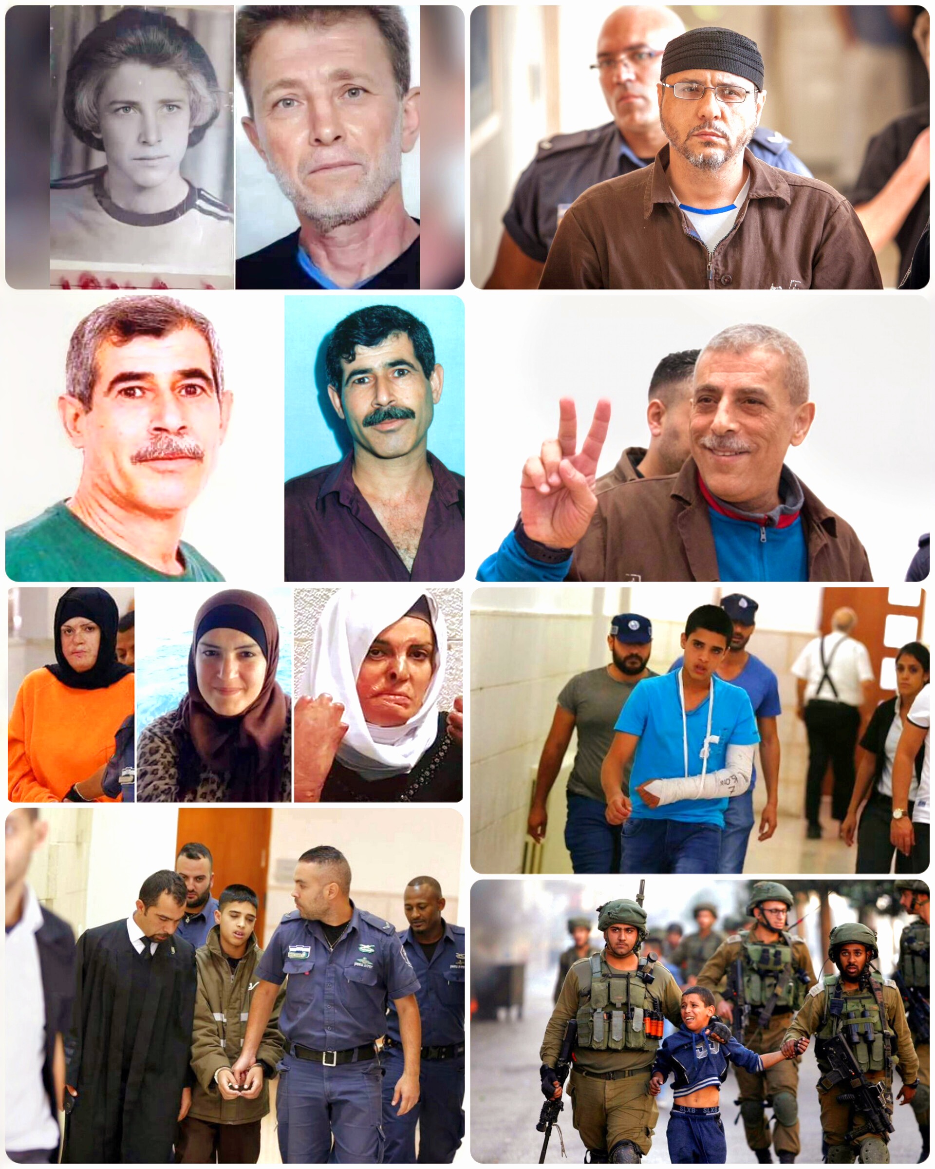 À l'occasion de la Journée des prisonniers palestiniens, environ 4900 Palestiniens incarcérés par Israël