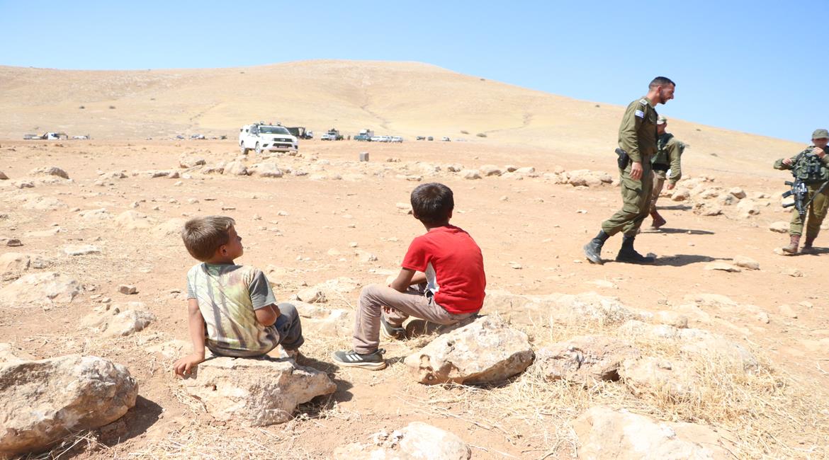L'occupation détruit des installations dans la vallée du Jourdain