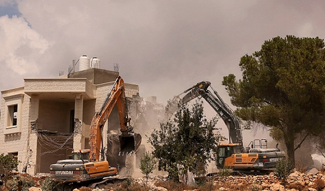  Jénine : l’occupation démolit une maison sous construction  