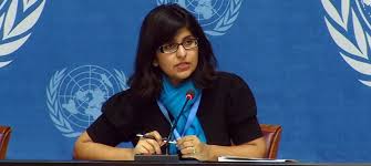 Ravina Shamdasani, porte-parole du HCDH