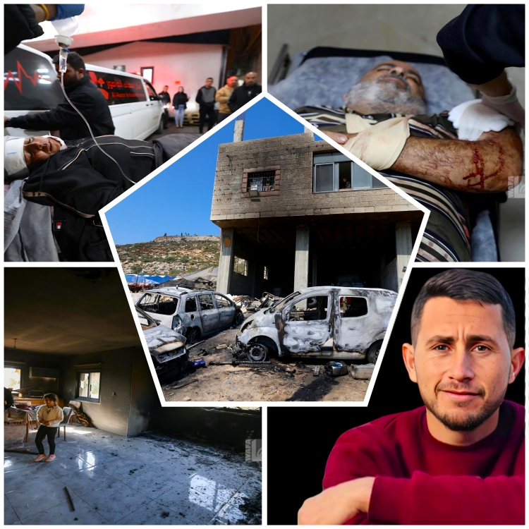 Agression coloniale sur Al Mughayyir : Des victimes et au moins 91 propriétés incendiées 