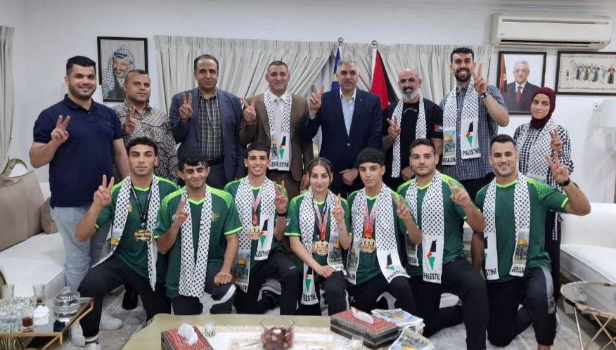 La Palestine décroche trois médailles d’or aux Championnats du monde scolaires de muay thaï