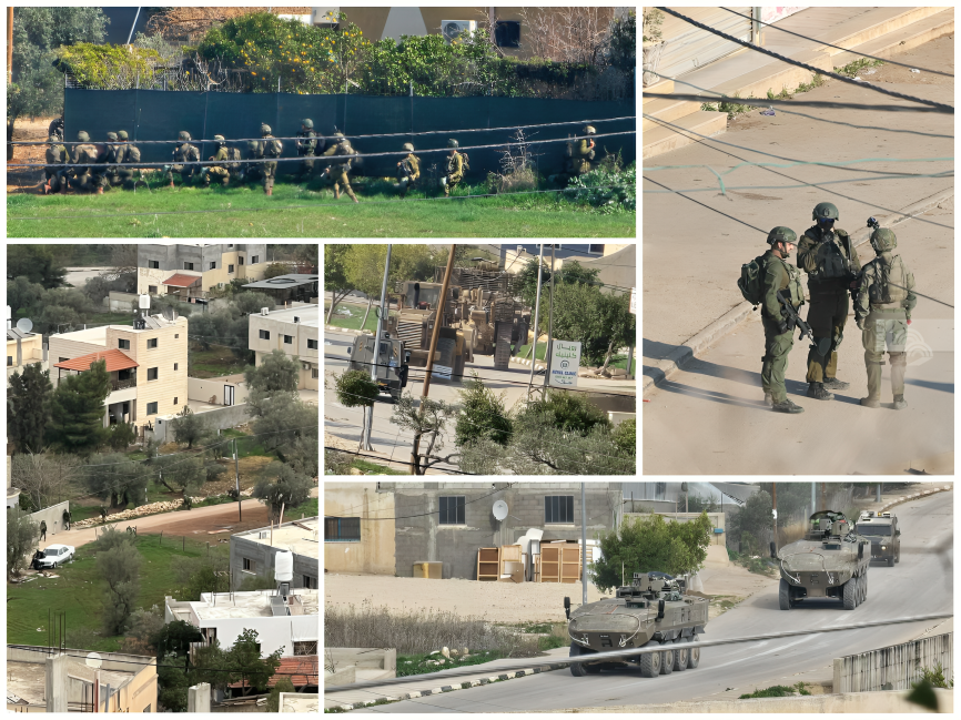« Tammoun et Al-Far'a » sous blocus : L'occupation israélienne maintient son assaut