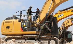 L'occupation s'empare de deux bulldozers au nord de la Cisjordanie