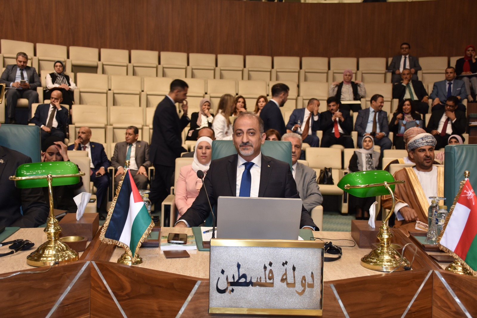 Début de la réunion du Conseil de la Ligue arabe au niveau des délégués, avec la participation de la Palestine