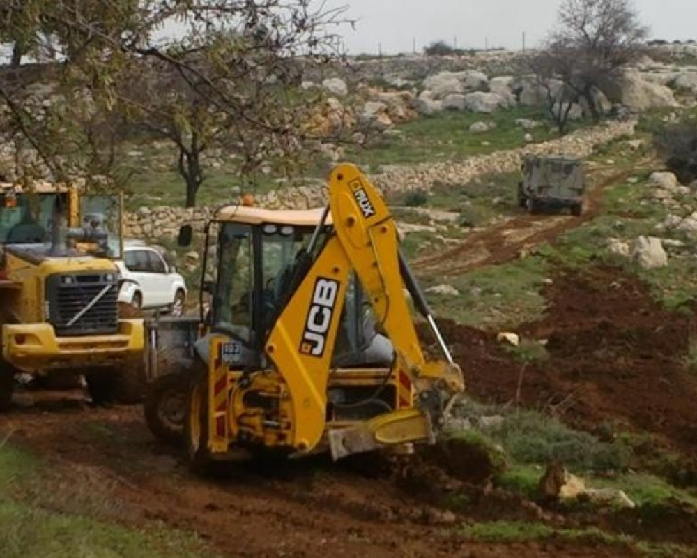L'occupation renouvelle l'ordre de saisir 350 dounams de terres dans les villages au nord de Jérusalem et à l'ouest de Ramallah