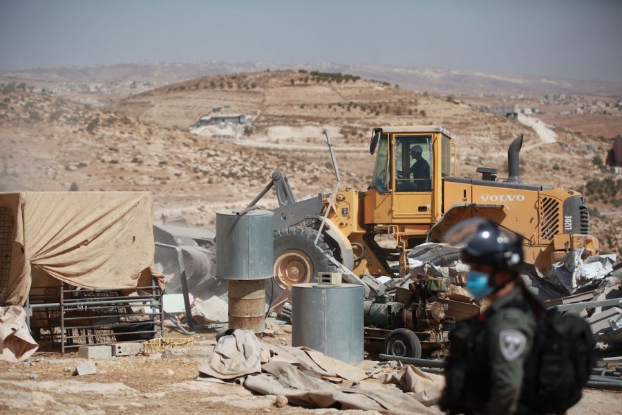 Israël ordonne un Palestinien d’arrêter les travaux dans sa maison à Hébron 