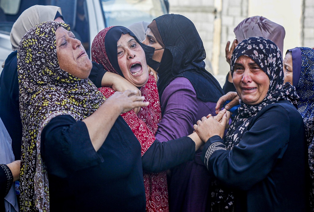 Huit Palestiniens tués dans des frappes aériennes israéliennes sur la bande de Gaza