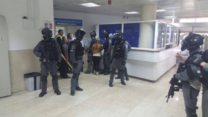 Les forces d’occupation israéliennes prennent d’assaut l’hôpital d' Al-Makassed à Jérusalem occupée