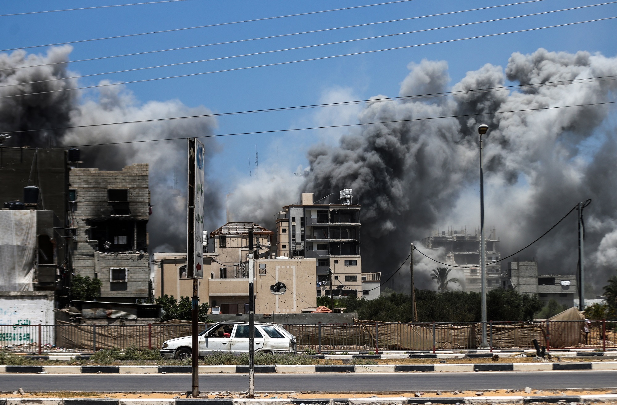 16 civils palestiniens tués dans une frappes aériennes israéliennes à Gaza