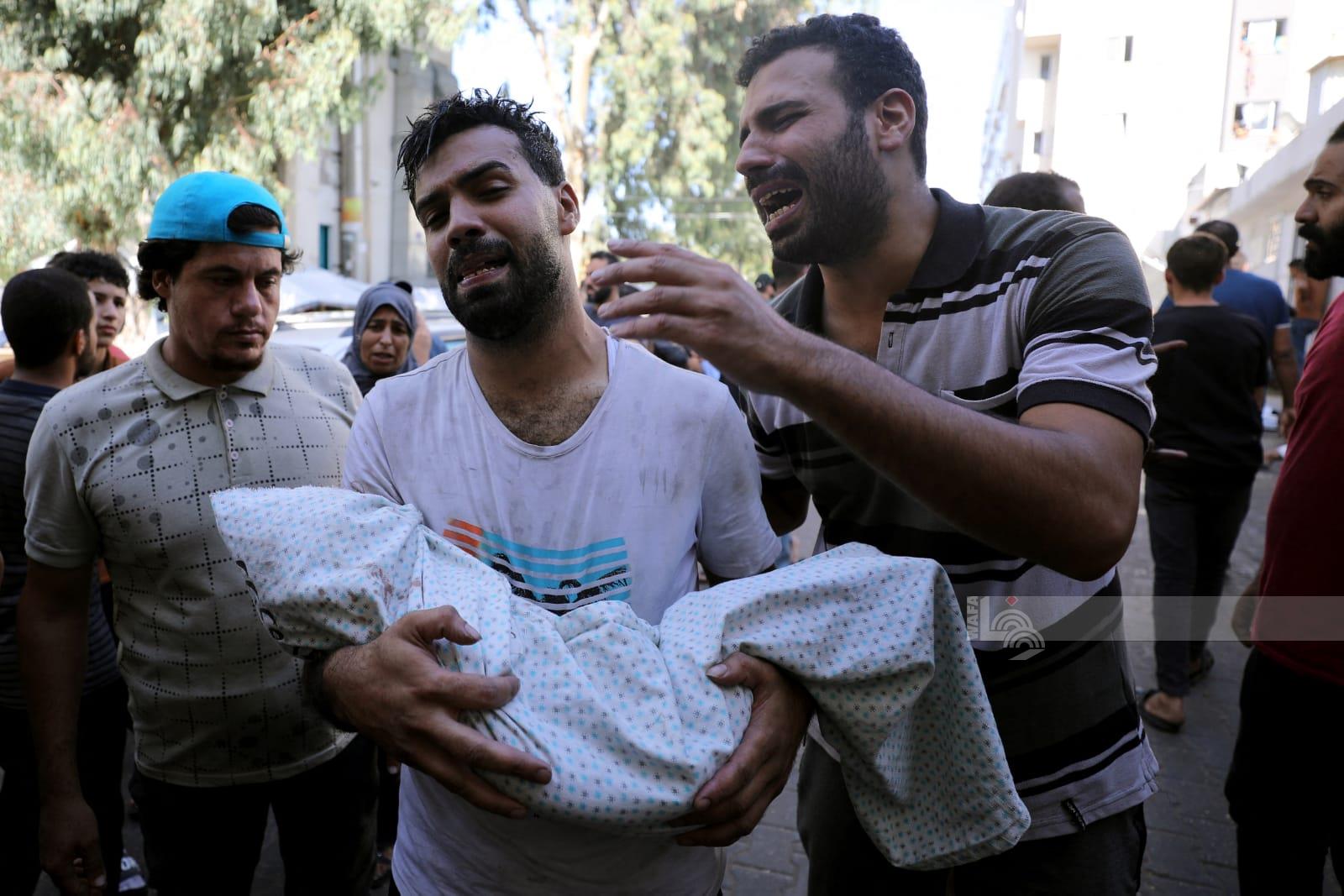 De violents bombardements israéliens sur le quartier de Shuja’iyya, font des victimes