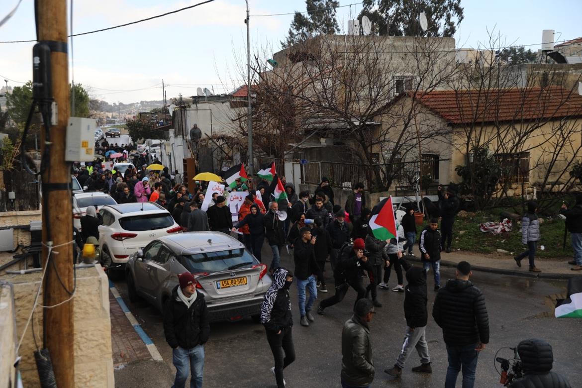 Les forces d'occupation répriment une manifestation pacifique dans le quartier de Sheikh Jarrah
