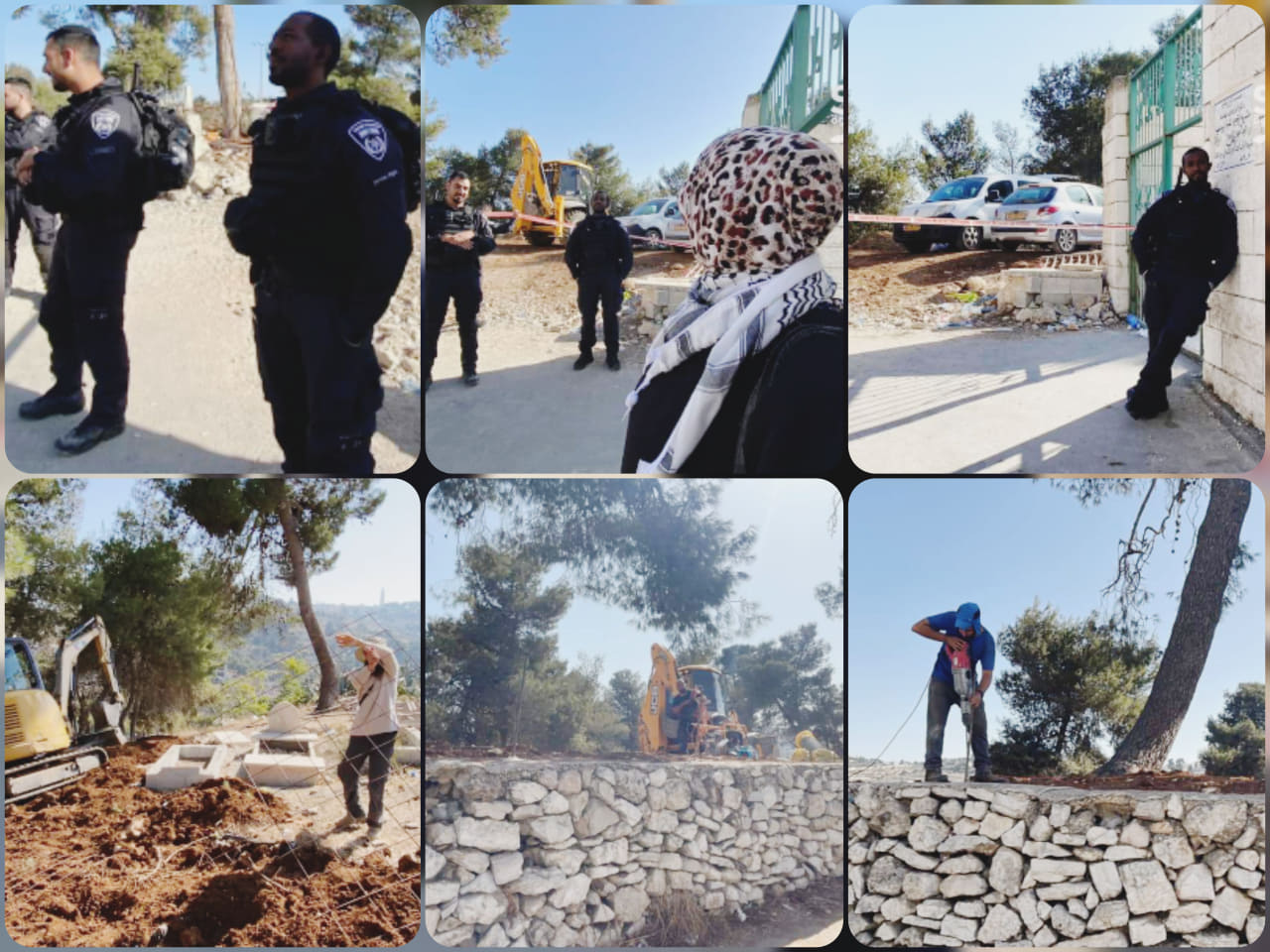 Au mépris des familles de Palestiniens morts, Israël continue de détruire des tombes et de niveler les terres du cimetière islamique