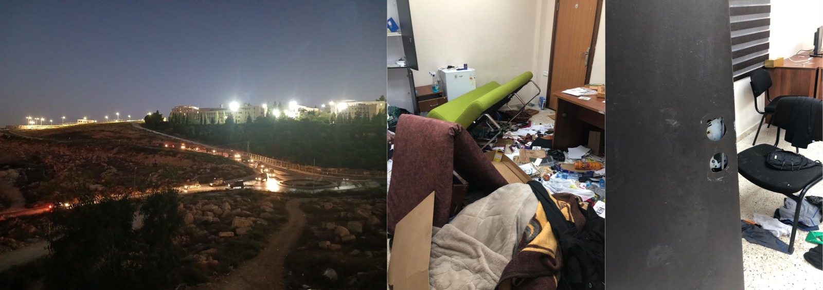 L'occupation prend d'assaut l'Université de Birzeit et arrête sept étudiants