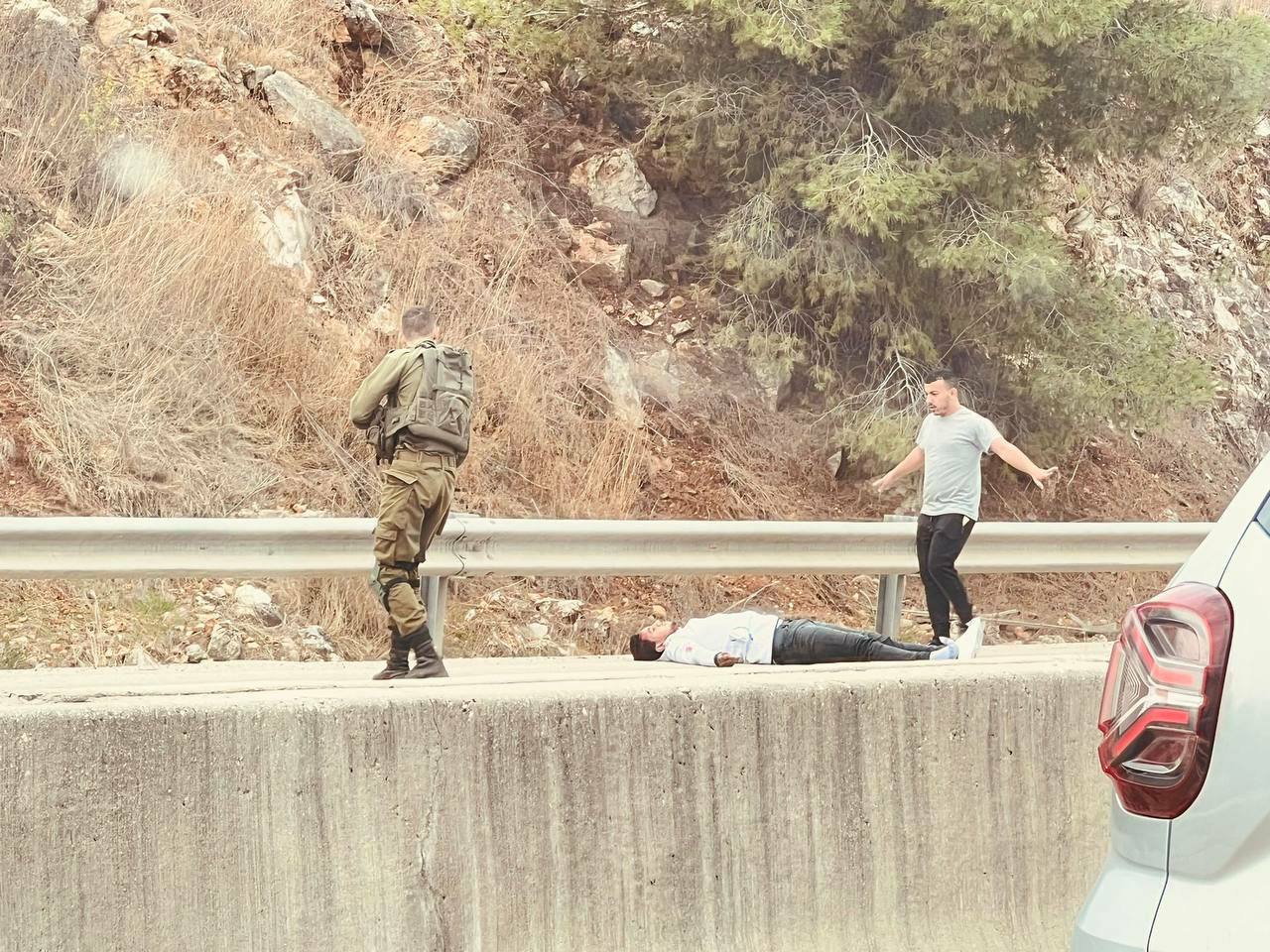 (Mis à jour) Les forces d'occupation israéliennes tuent un Palestinien près de Salfit près de Salfit