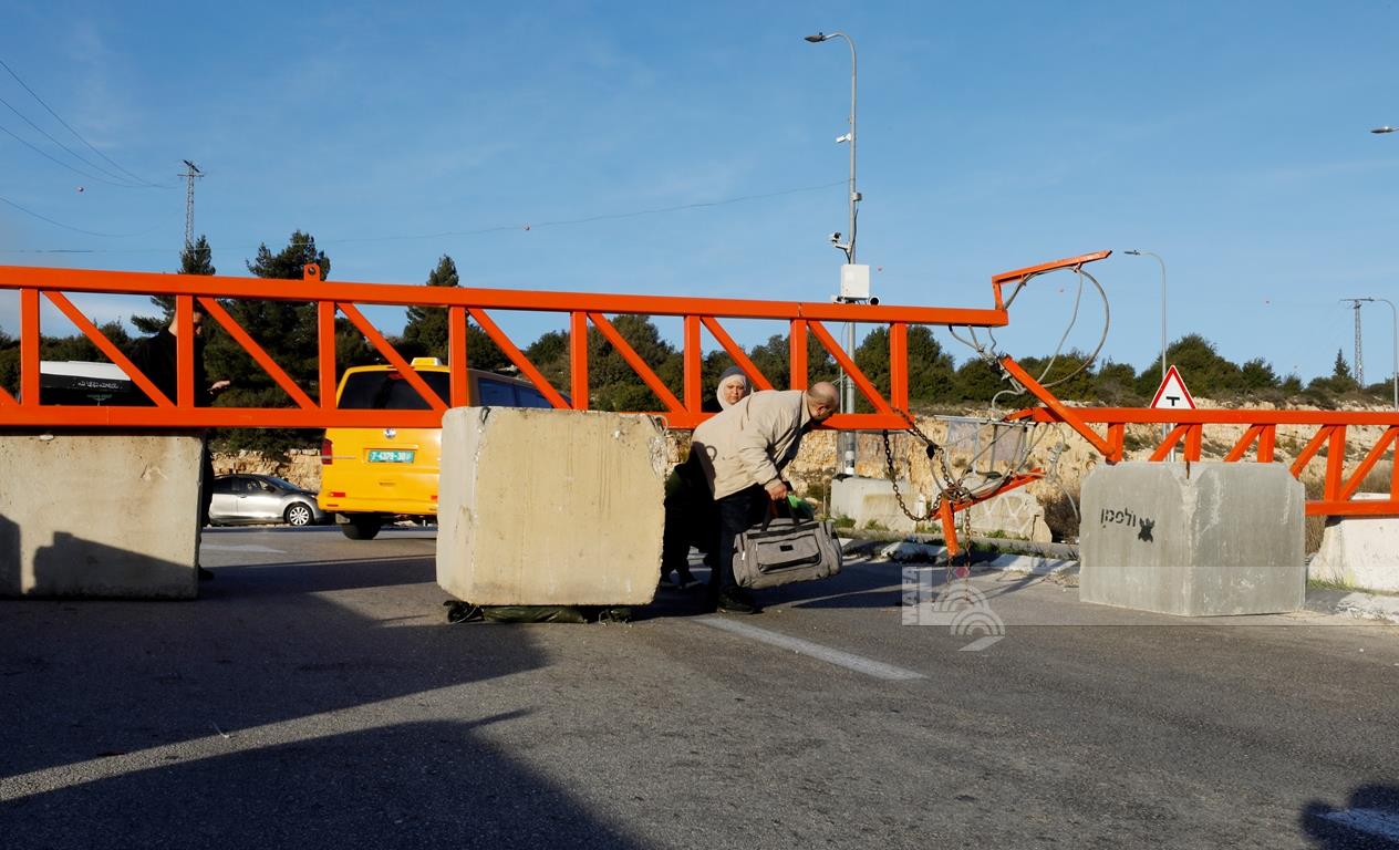 L’armée israélienne ferme le poste de contrôle d'Al-Murabba'a près de Naplouse