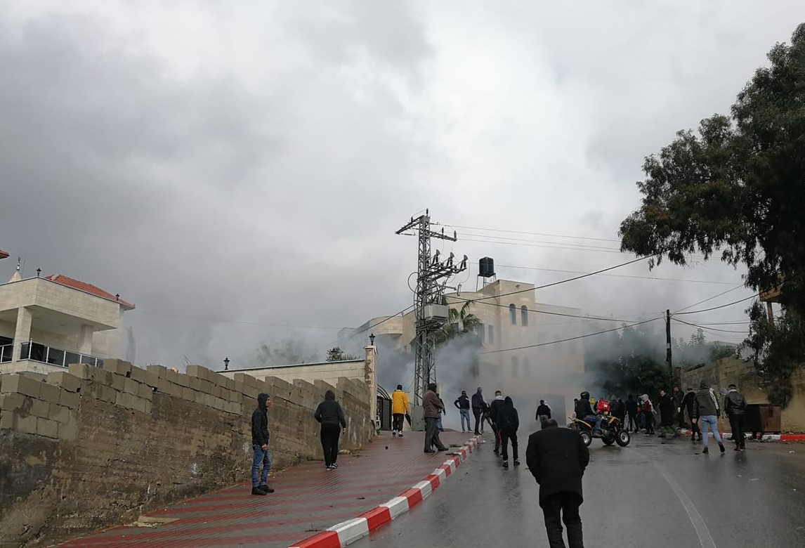Confrontations avec les forces d’occupation à Kafr Qaddoum à Qalqilya