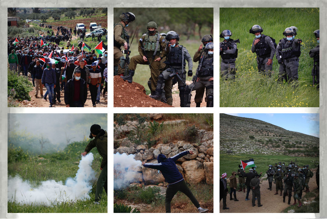  Les forces d’occupation répriment des manifestations pacifiques en Cisjordanie