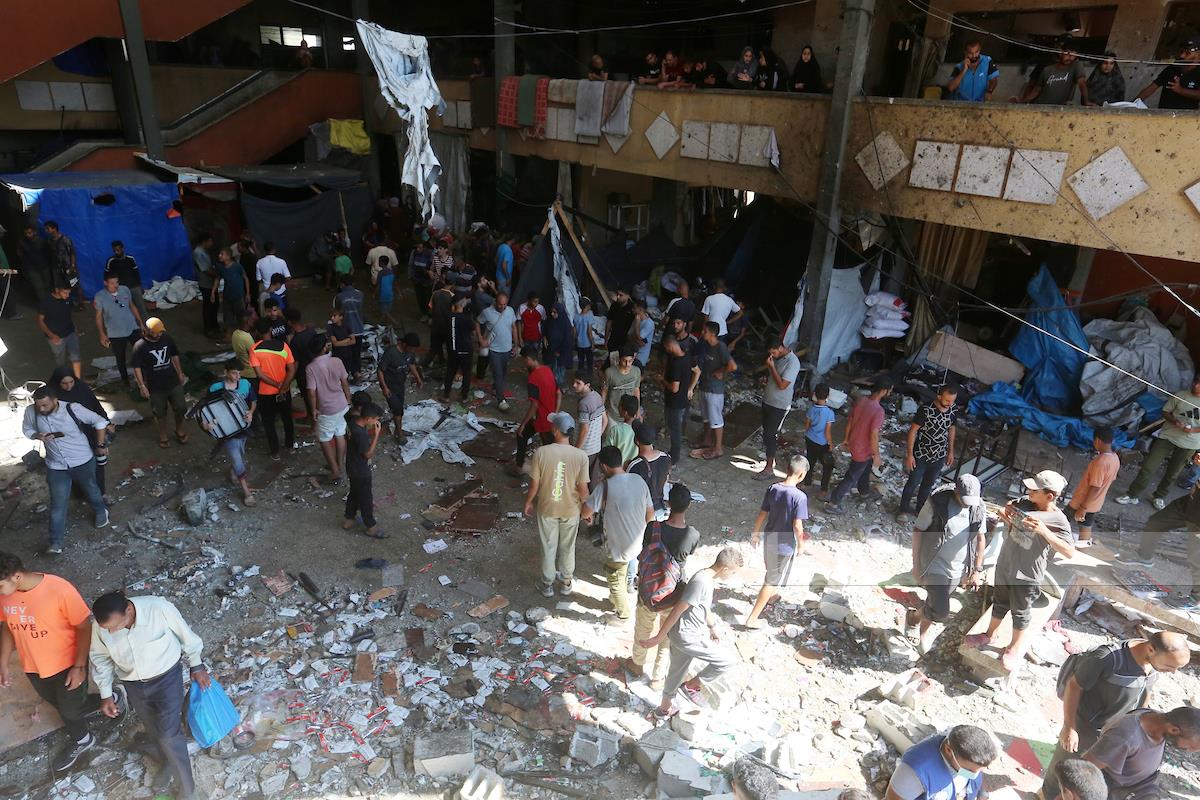 De nouvelles victimes sous les frappes israéliennes dans le quartier de Sheikh Radwan au nord de Gaza