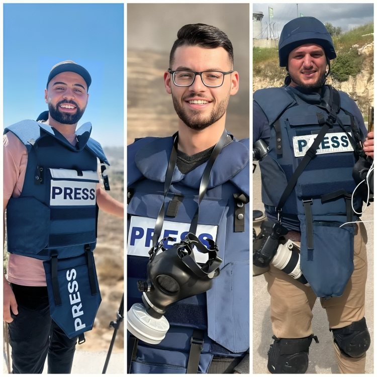 L'armée israélienne arrête trois journalistes au nord de Ramallah