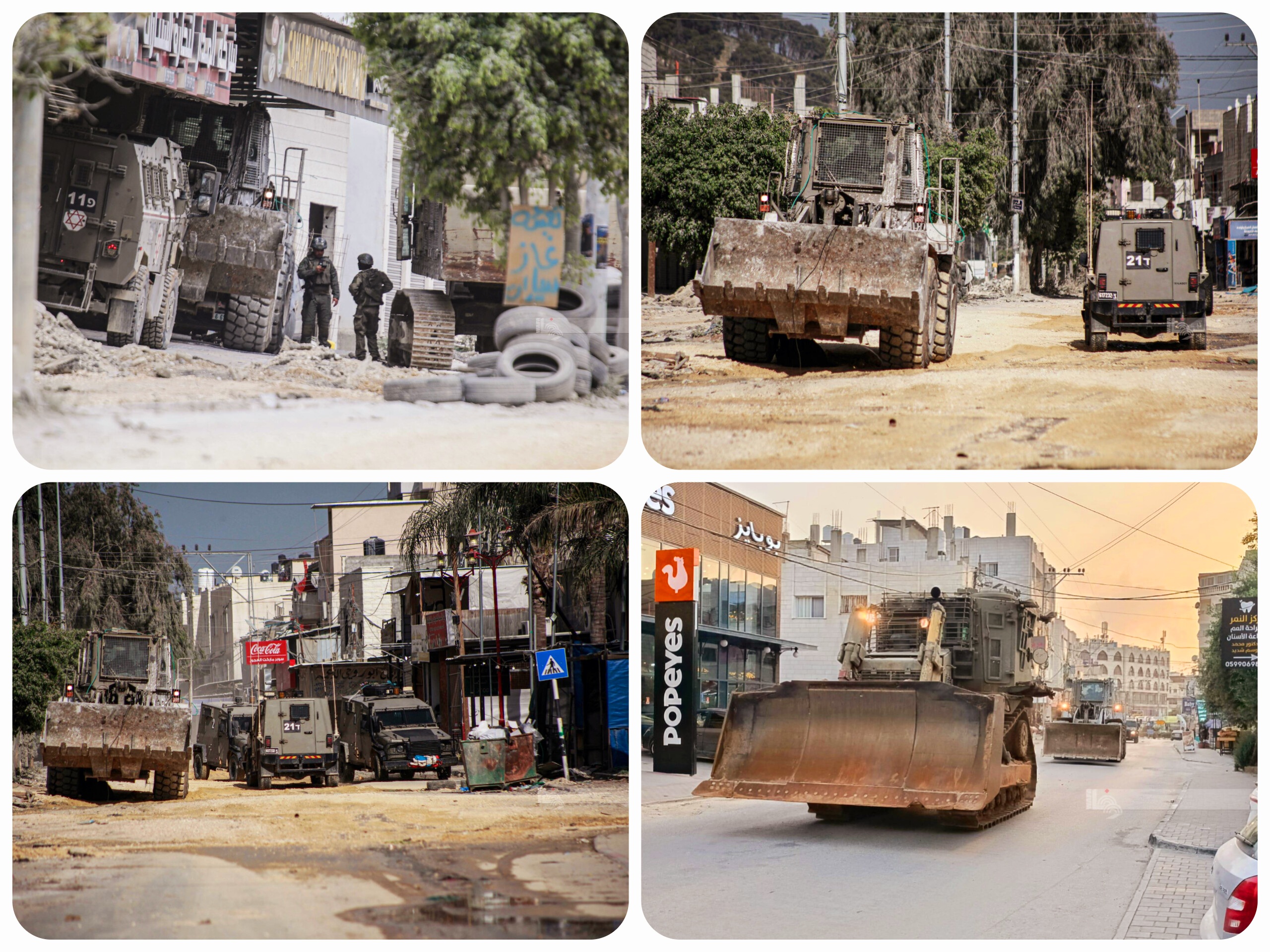 Les forces d’occupation détruisent délibérément l’infrastructure économique du gouvernorat de Tulkarem