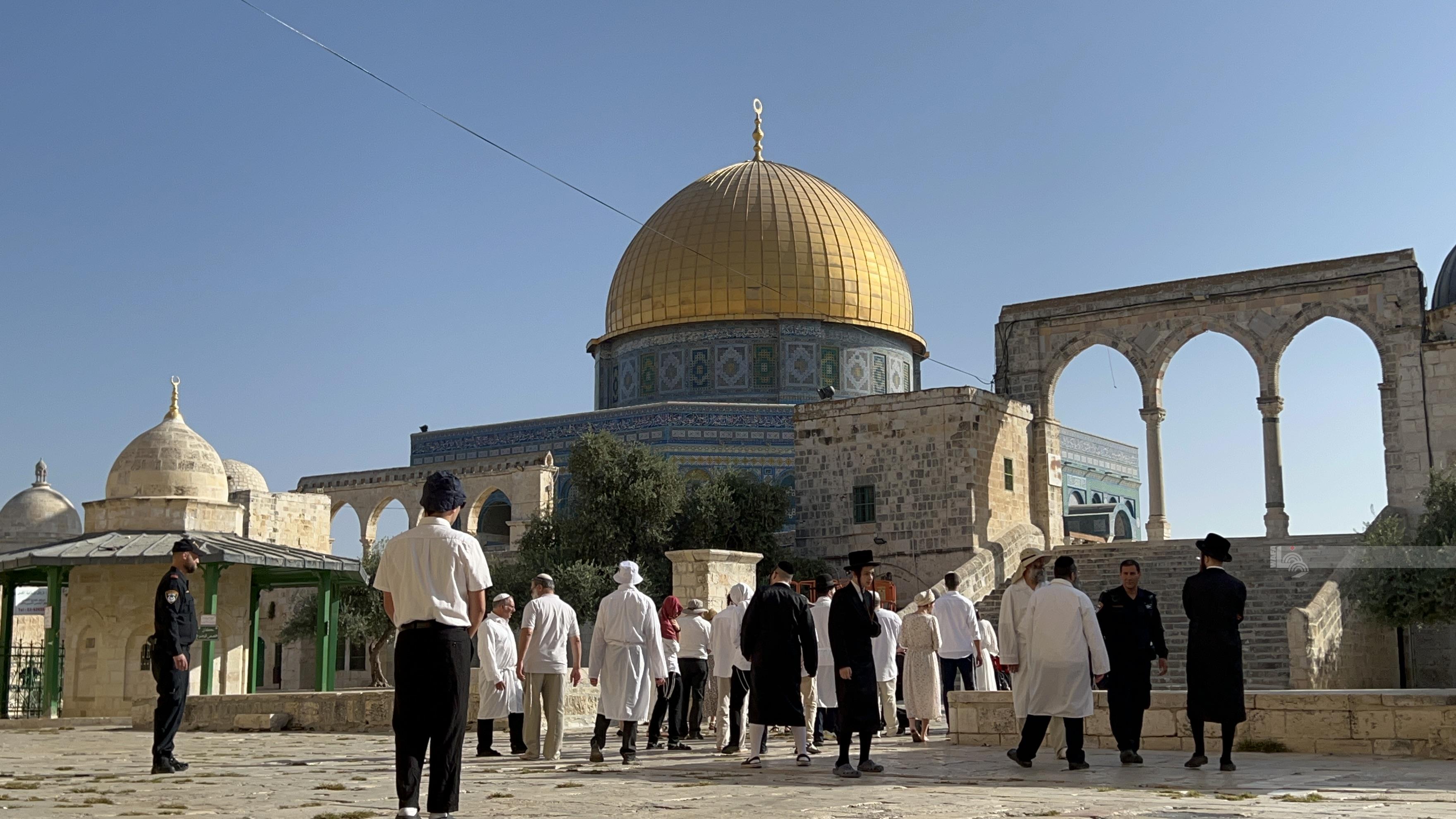Tournées provocantes pratiquées par des colons israéliens dans le troisième lieu saint musulman 
