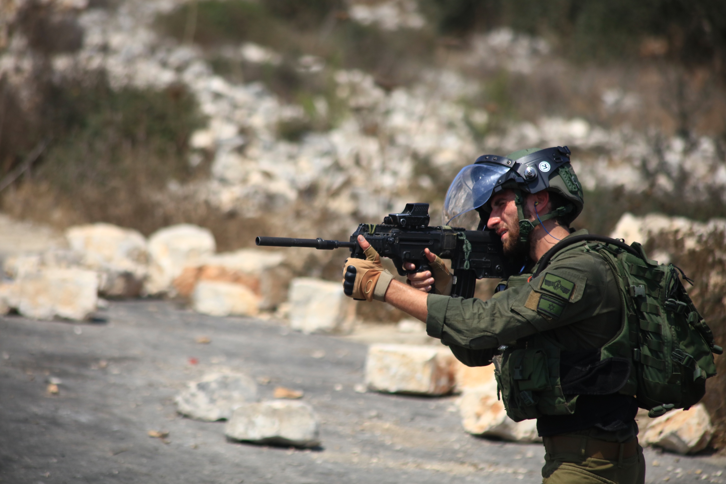 La manifestation hebdomadaire de Kafr Qaddoum attaquée par les forces d’occupation