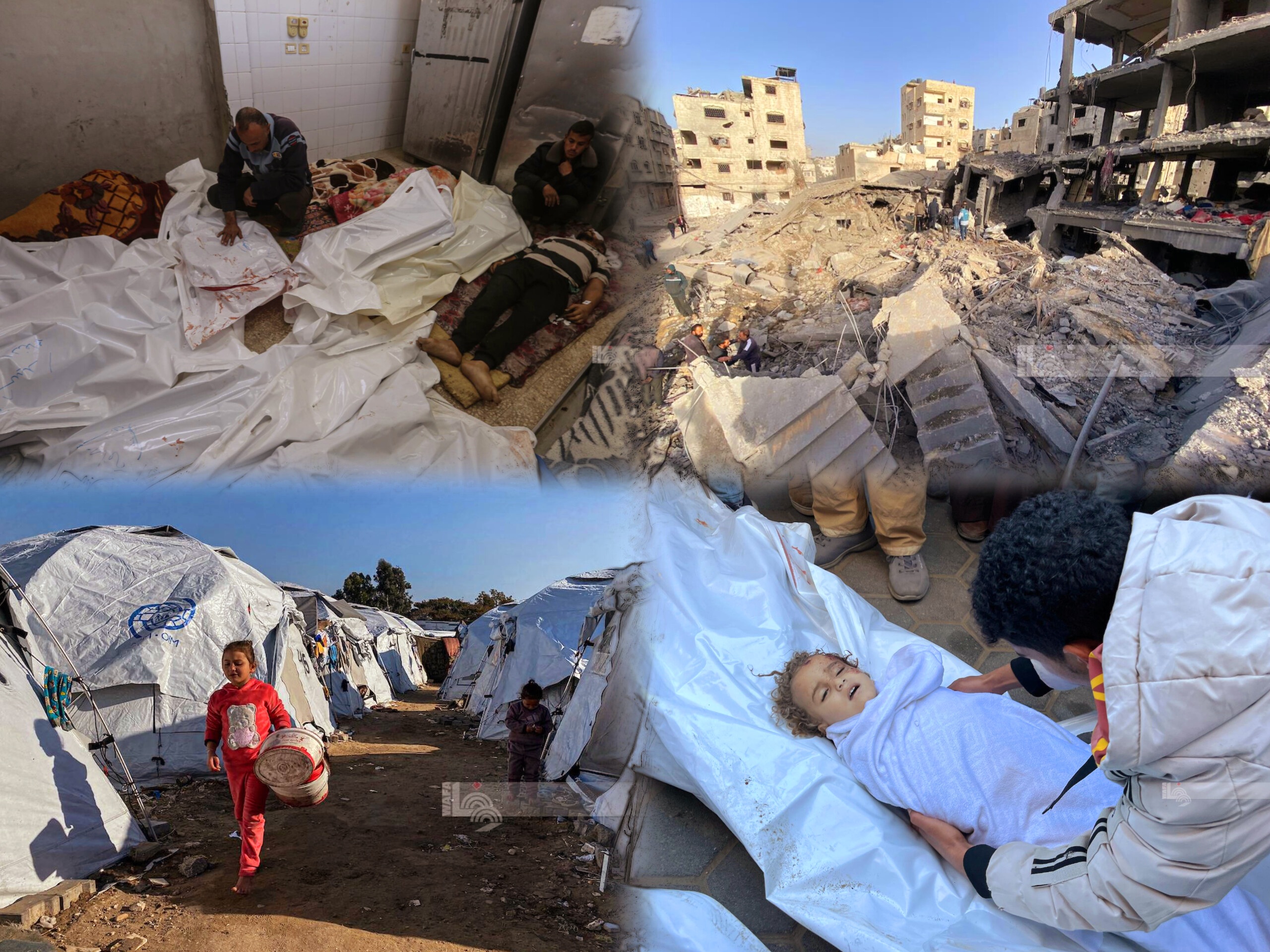 Le bilan des morts à Gaza approche les 45 550, alors que les attaques israéliennes se poursuivent