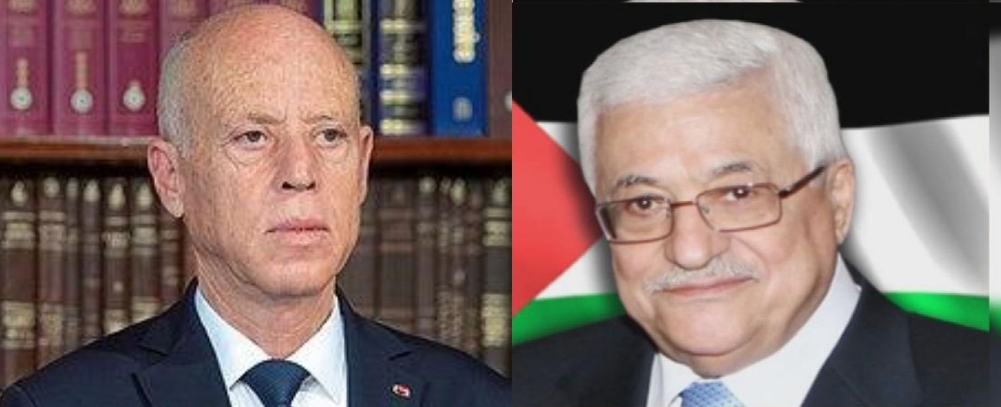 Appel téléphonique entre le président palestinien et son homologue tunisien 