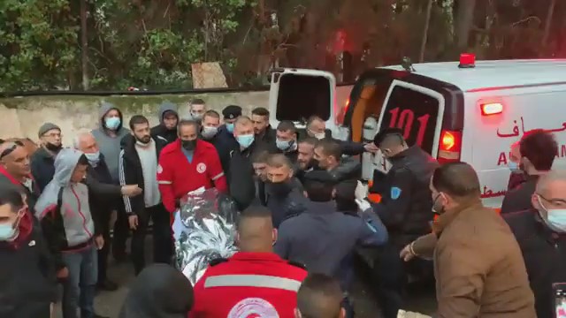 Les forces d’occupation israéliennes remettent le corps du martyr Khaled Nofel