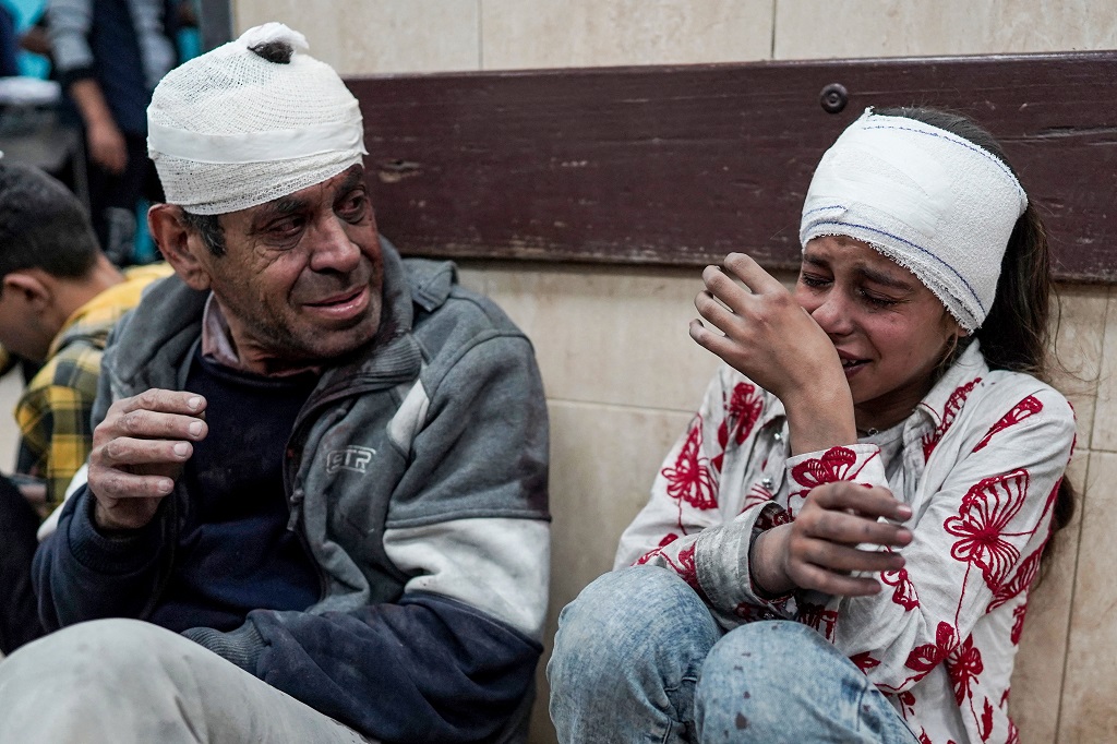 Martyrs et blessés lors des raids contre le camp de Nuseirat au centre de la bande de Gaza